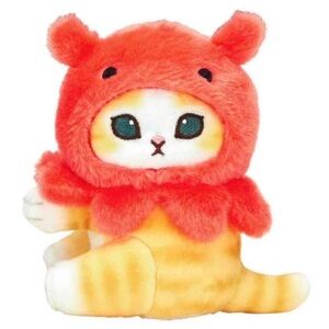 BNWT Japan 4.5” Mofusand Sea Creature Octopus Cat Mendako Nyan Clip Plush hanger